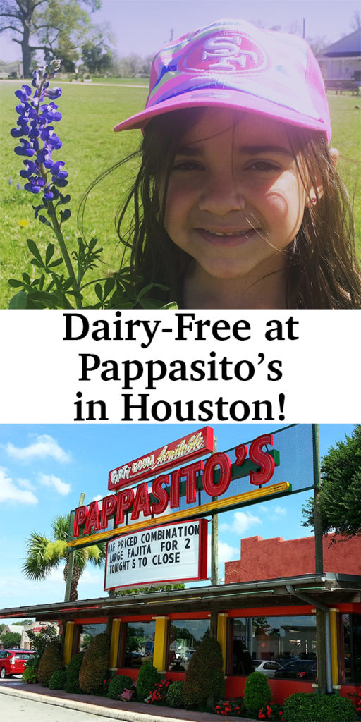 Dairy-free at Pappasito's in Houston