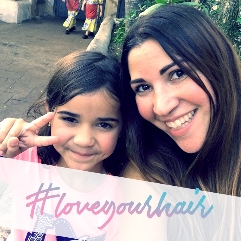 Mommy daughter selfie LoveYourHair