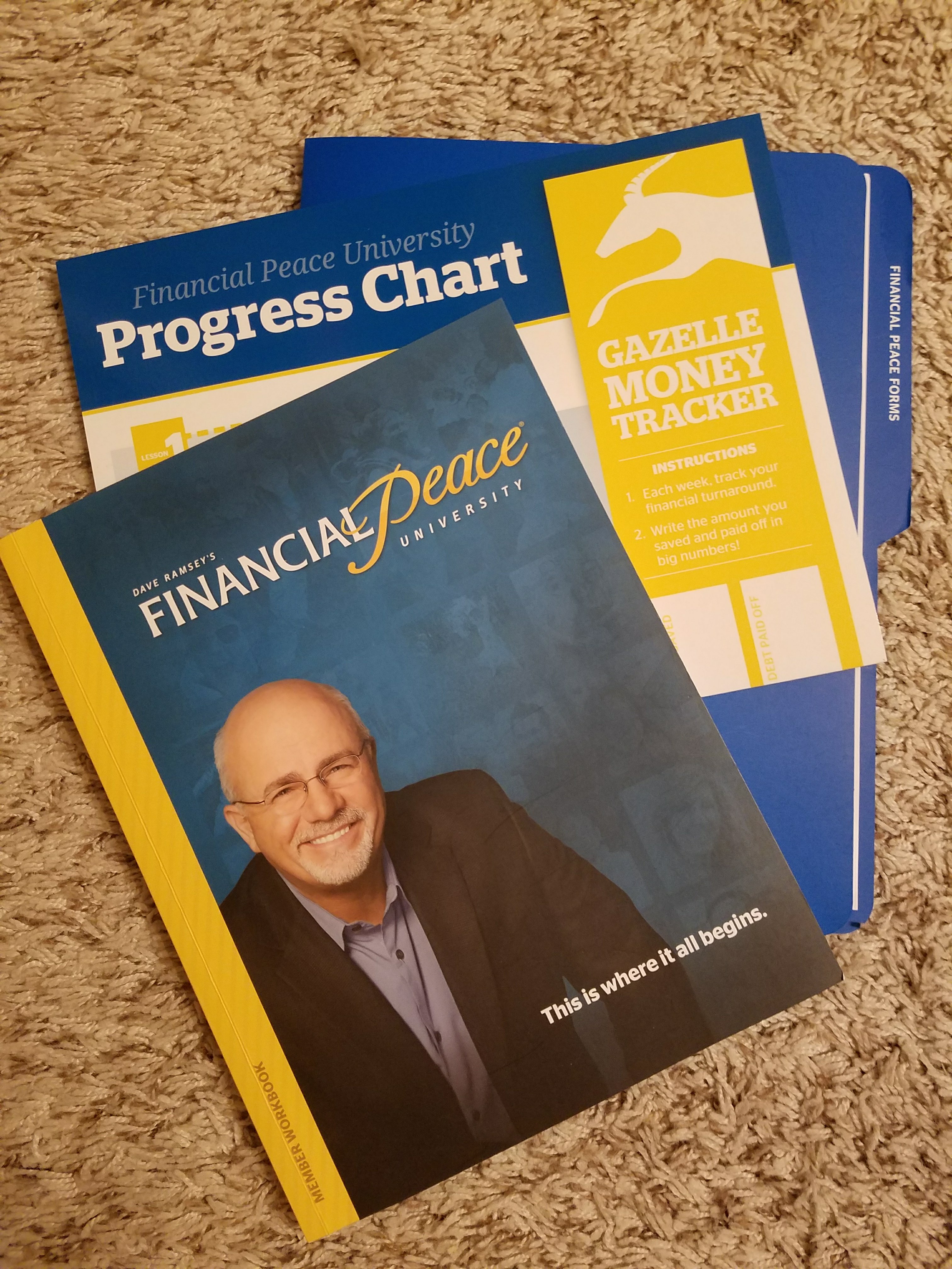 Dave Ramsey Financial Peace University materials
