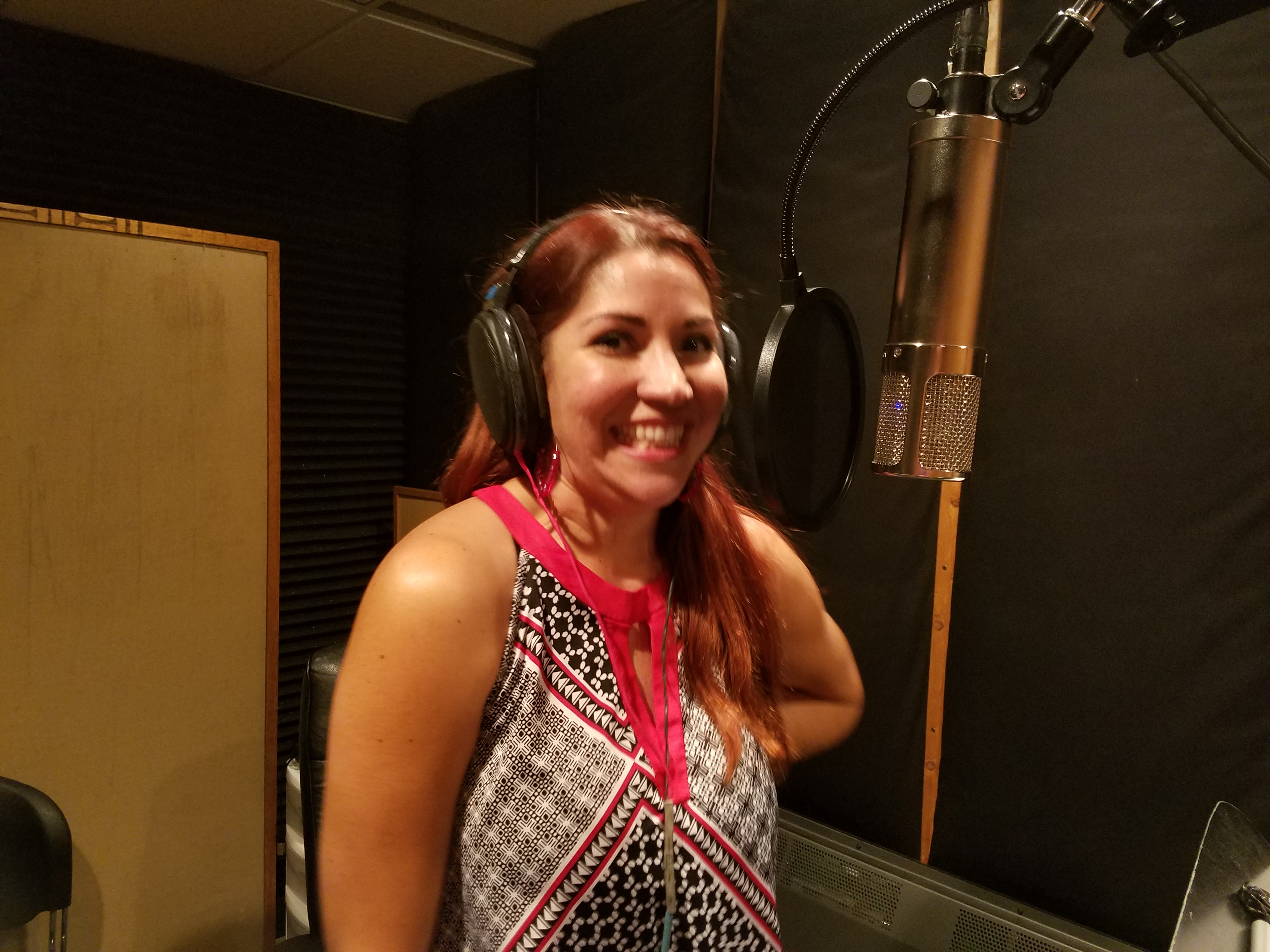 Another dream come true! Recording in another studio for another special project: my church, Second Baptist's VBS album! YAY!