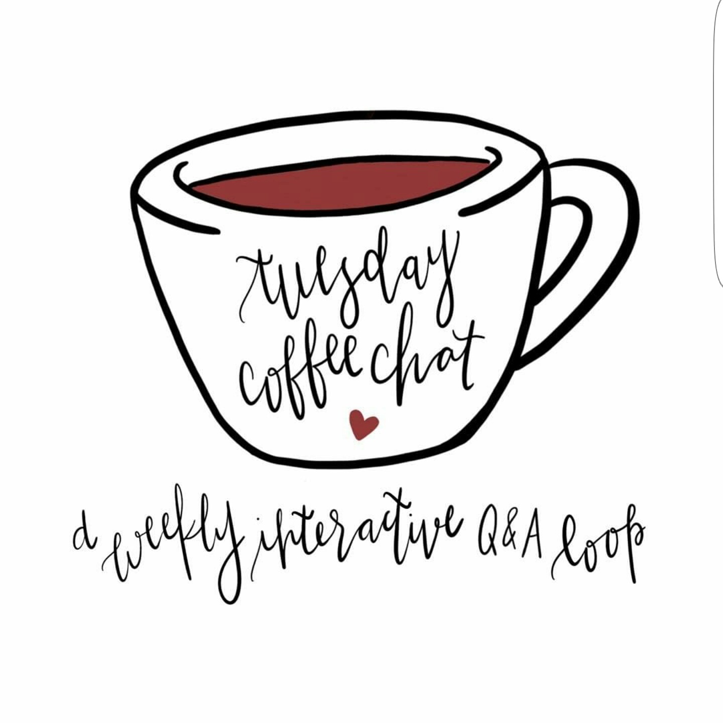 Tuesday Coffee Chat, hosted by Brittany Ashmore of The Ashmores Blog and I'm So Blogging This group