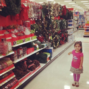 Allyson Christmas decor at Target