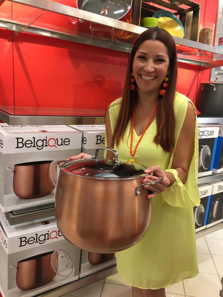 Macy's Belgique copper pot