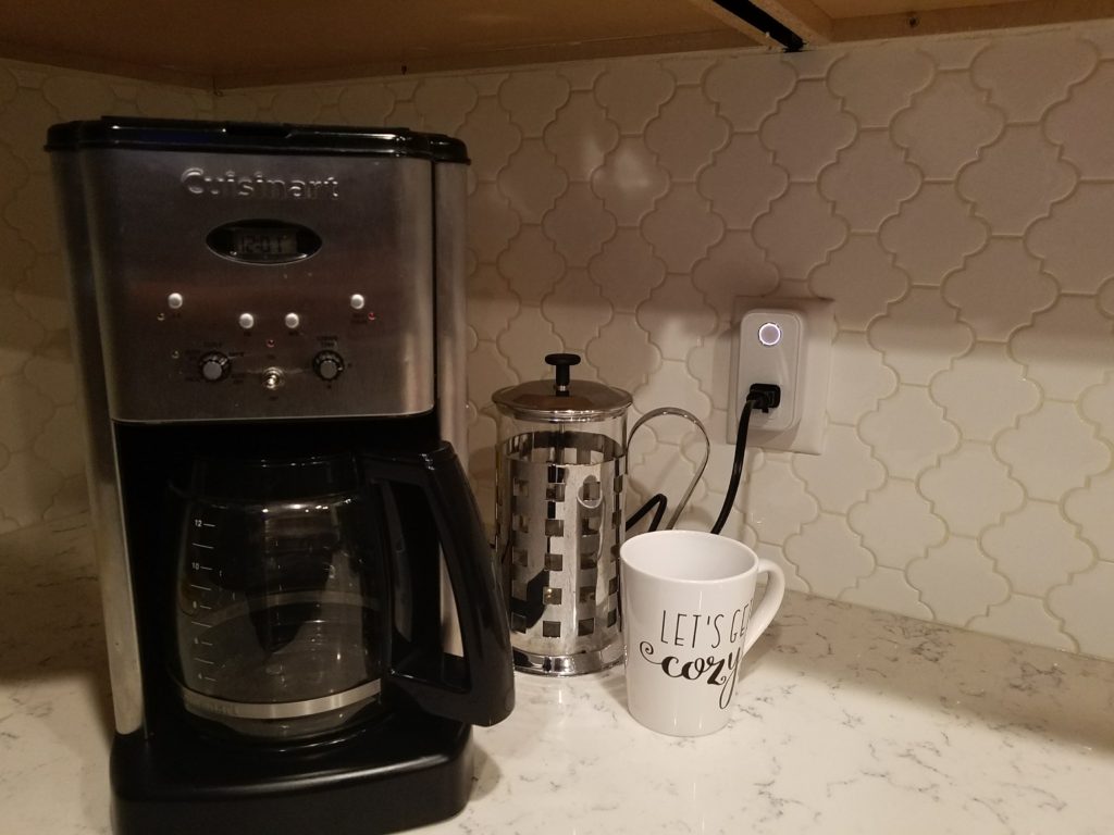 Coffee pot Hive smart plug