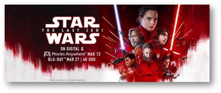 Star Wars The Last Jedi Giveaway