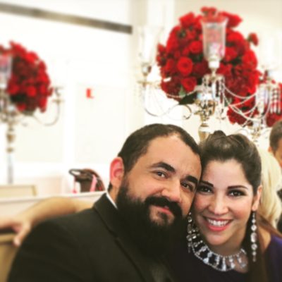 Coppelia and Adam at Ninna and Rob's Disney Wedding 2016