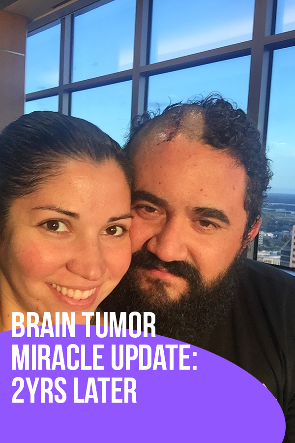 Brain tumor miracle update two years later Coppelia marie