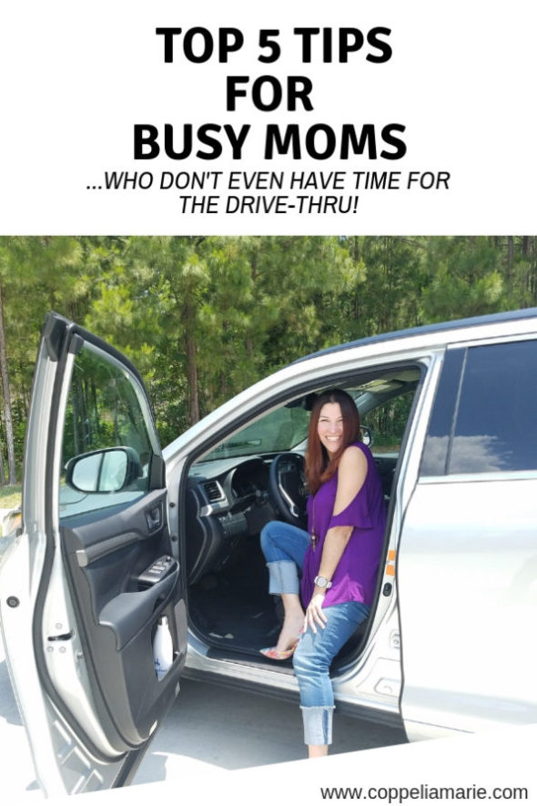 Top 5 Tips for Busy Moms pin