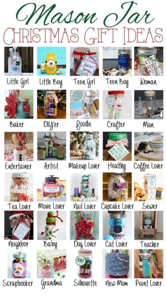 Mason Jar Gift Ideas from Debbie Doos