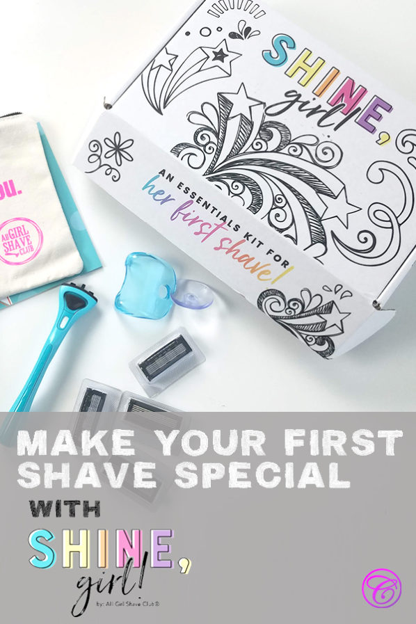 How to make your first shave special with Shine Girl Box #Ad