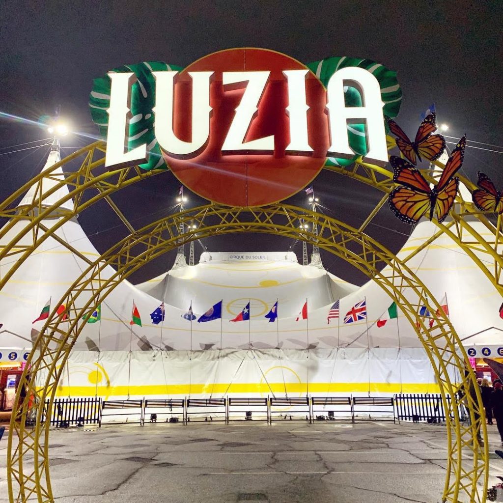 Luzia Cirque du Soleil entrance Houston