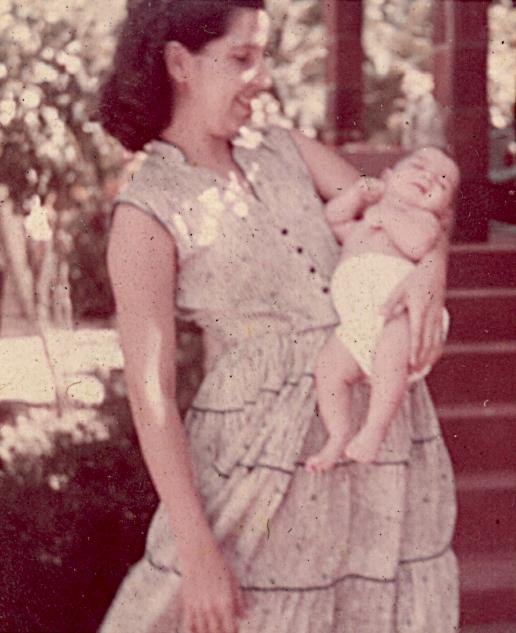 Coppelia's Abuela Mamin (grandma) in Puerto Rico