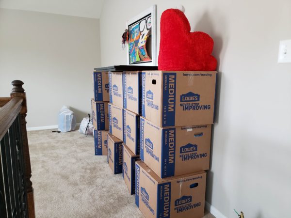 Moving boxes