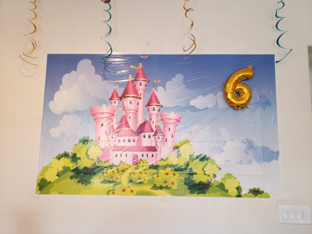 Elena of Avalor birthday party backdrop