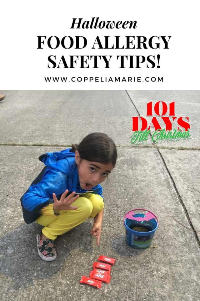 101 Days till Christmas Day 59 Halloween Food Allergy Safety Tips