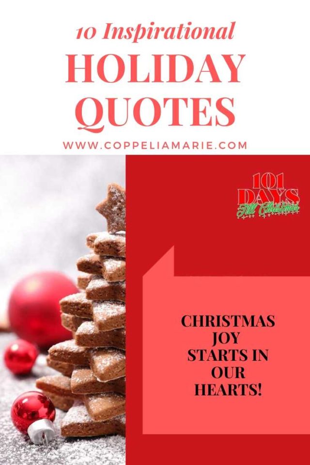 101 Days till Christmas Day 60 Inspirational Holiday Quotes