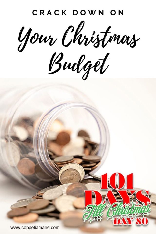 101 Days till Christmas day 80 budget pin