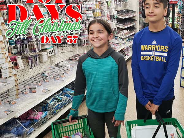 Operation Christmas Child kids shopping for their shoebox