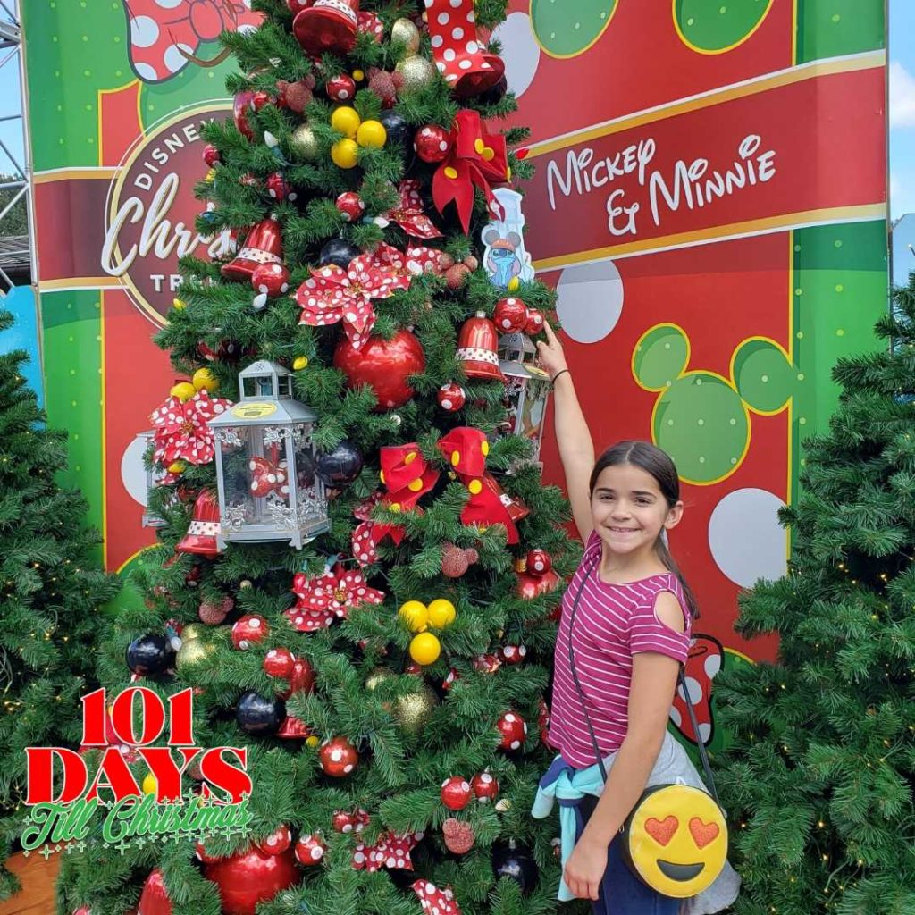 Mickey and Minnie Christmas Tree at Disney Springs