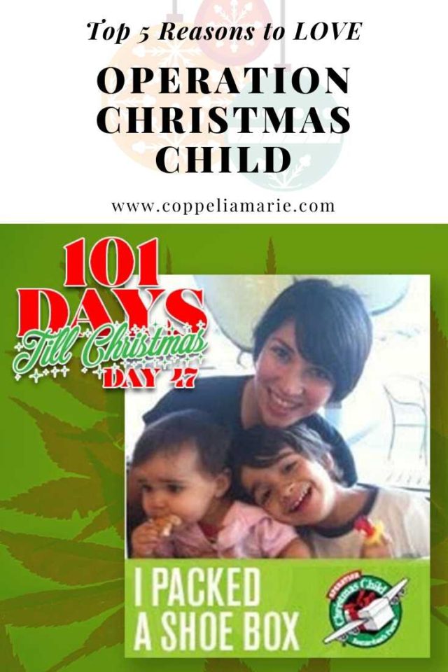 101 Days till Christmas Day 47 Operation Christmas Child