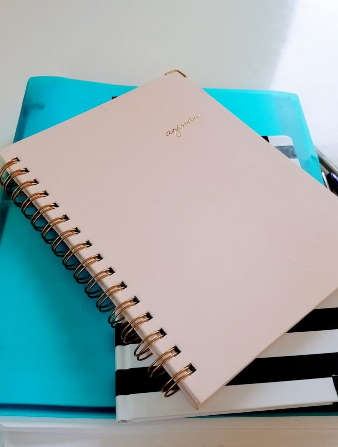 Agenda, planners and notebooks oh my!